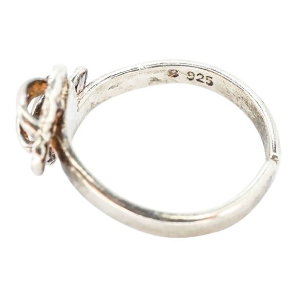 Vintage Collectible Tiny Baby Rings Sterling Silver Dolphin Flip Flops - Read! - Picture 6 of 8